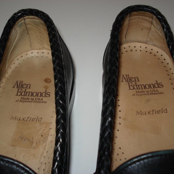 Allen Edmonds Maxfield 9 D Men's Shoes Loafers - Picture 7 of 9